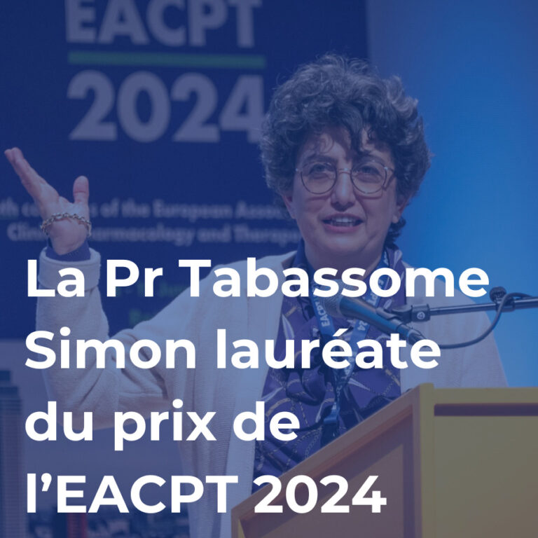 La professeure Tabassome Simon est la première femme française à recevoir le prix « Lifetime Achievement Award », un prestigieux prix de pharmacologie